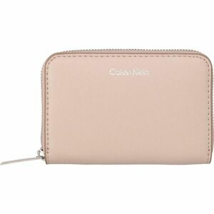 Calvin Klein FOIL LOGO MEDIUM ZIP AROUND Portofel pentrui femei, somon, mărime imagine