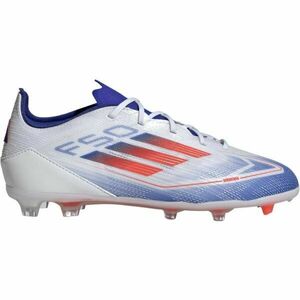 adidas F50 PRO FG J Ghete de fotbal copii, alb, mărime imagine
