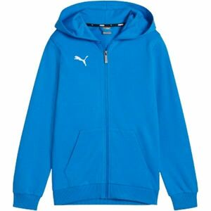 Puma TEAMGOAL CASUALS HOODED JACKET Hanorac băieți, albastru, mărime imagine