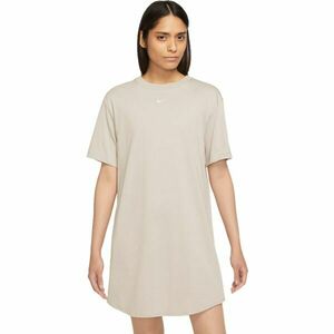 Nike NSW ESSNTL SS DRESS TSHRT Rochie pentru femei, bej, mărime imagine