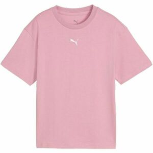 Puma ESSENTIALS BOXY TEE G Tricou fete, roz, mărime imagine