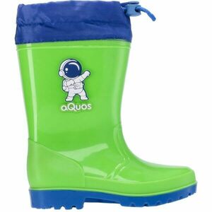 AQUOS RASTY K COLLAR Cizme de cauciuc pentru băieți, verde, mărime imagine