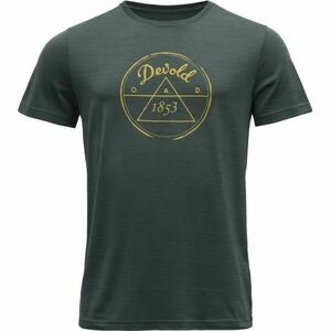 Devold LEIRA MAN TEE Tricou bărbați, gri închis, mărime imagine