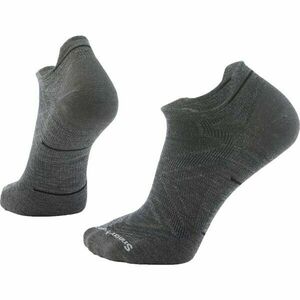Smartwool RUN ZERO CUSHION LOW ANKLE SOCKS Șosete alergare bărbați, gri închis, mărime imagine