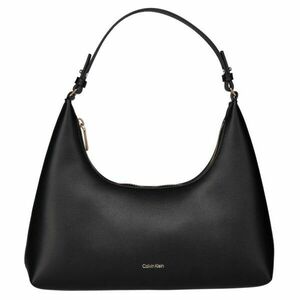Calvin Klein FOIL LOGO SHOULDER BAG Geantă femei, negru, mărime imagine