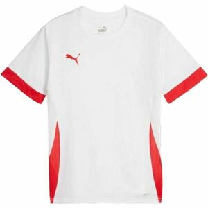 Puma TEAMGOAL MATCHDAY JERSEY JR Tricou sport copii, alb, mărime imagine