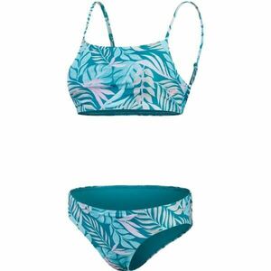 Speedo PRINTED ADJUSTABLE THINSTRAP 2 PIECE Costum de baie femei, albastru deschis, mărime imagine