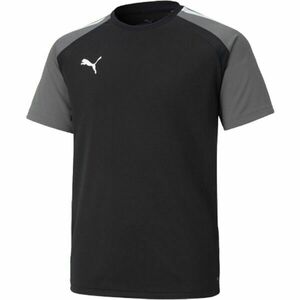 Puma TEAMPACER JERSEY JR Tricou fotbal copii, negru, mărime imagine