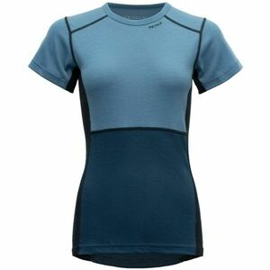 Devold LAUPAREN MERINO 190 W Tricou damă, albastru, mărime imagine