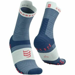 Compressport PRO RACING SOCK v4.0 RUN HIGH Șosete de alergare, albastru, mărime imagine