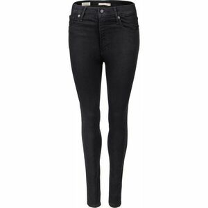 Levi's® MILE HIGH SUPER SKINNY BLACK G Pantaloni damă, negru, mărime 29X32 imagine