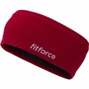 Fitforce THALES Bentiță de alergare, vișiniu, mărime UNI imagine