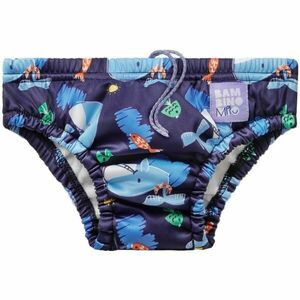 Bambinomio SQUEAK Costum de baie pentru bebeluși, albastru închis, mărime 1-2Y imagine