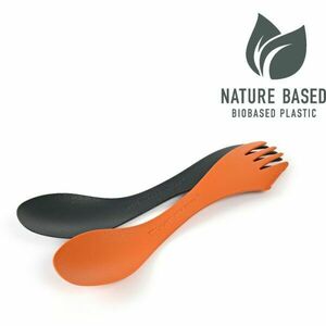 Light my fire SPORK MEDIUM BIO 2-PACK Tacâmuri, portocaliu, mărime imagine
