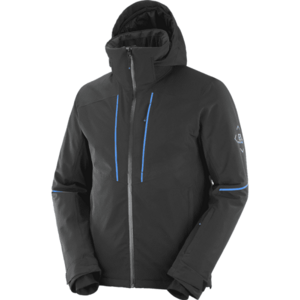 Salomon EDGE JACKET M Geacă schi pentru bărbați, negru, mărime imagine