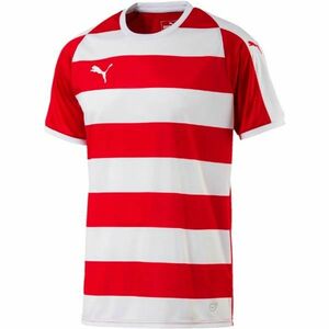 Puma LIGA JERSEY HOOPED Tricou sport bărbați, alb, mărime imagine