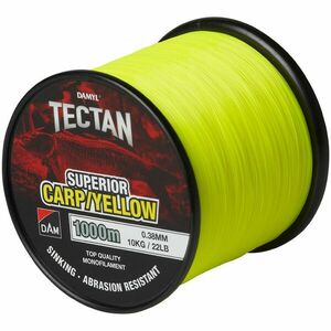 Fir Dam Tectan Crap, Yellow, 1000m (Diametru fir: 0.30 mm) imagine