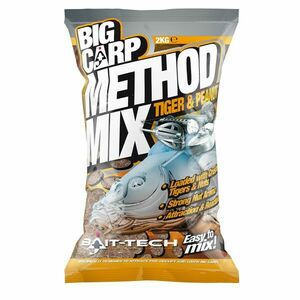 Big Carp Method Mix Tiger & Peanut 2kg Bait-Tech imagine