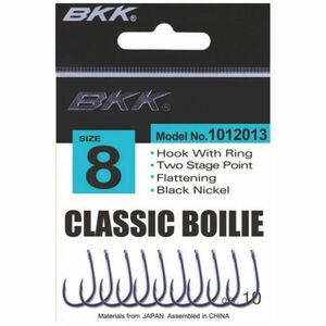 Carlige BKK Classic Boilie Diamond, Black Nickel (Marime Carlige: Nr. 2) imagine