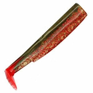 Shad Fiiish Black Minnow 160, Red-Kaki, 16cm, 3buc imagine