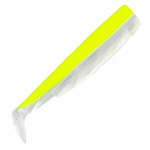 Shad Fiiish Black Minnow 160, yellow white fluo, 16cm, 3buc imagine