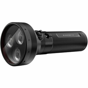 Lanterna LED Lenser P18R Black Case, 6500 Lumeni, Acumulator Li-Ion + Încărcător imagine