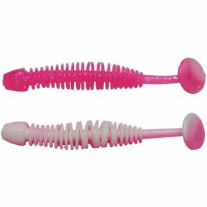 Grub Berkley PowerBait Power Leech, Pink/White, 5 cm, 12 buc/plic imagine