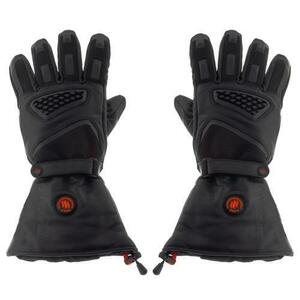 Manusi de motocicleta incalzite Glovii GS1XL, cu acumulator si incarcator, Negru, XL imagine