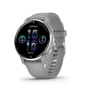 Ceas activity outdoor tracker Garmin Venu 2 Plus, Bluetooth, Wi-Fi, GPS, rezistenta la apa 5 ATM (Gri) imagine