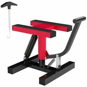 HOMCOM Cric Elevator Moto din Oțel, Capacitate 150 kg, Înălțime Reglabilă | Aosom Romania imagine