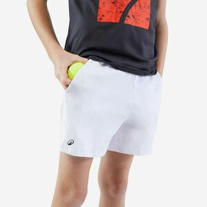 Șort Tenis TSH100 Alb Băieți imagine