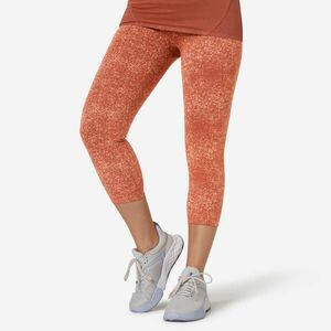 Colanți 900 fitness 7/8 bumbac material extensibil damă imagine