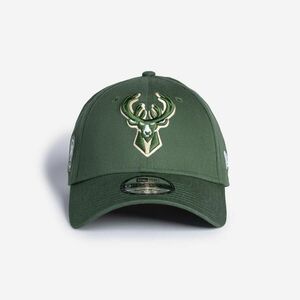 Șapcă de baschet NBA - New Era - Milwaukee Bucks Verde Adulți imagine