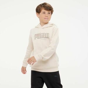 Hanorac cu glugă Puma Bej Copii imagine