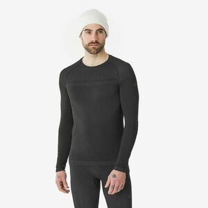 Bluză călduroasă și respirantă schi BL 500 Seamless Gri Bărbați imagine
