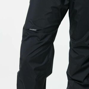Pantalon impermeabil alergare jogging și trail KIPRUN Run 900 Rain Negru Damă imagine