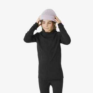 Bluză termică schi BL 500 Seamless Negru Copii imagine