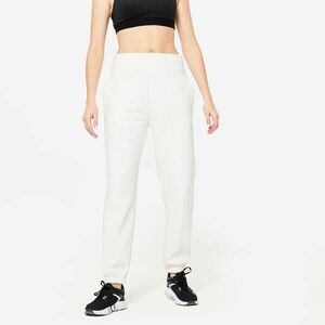 Pantalon de trening polar călduros 500 Fitness Alb Damă imagine