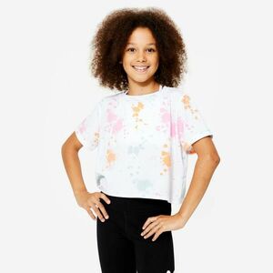 Tricou Crop top Dans Modern Negru Fete imagine