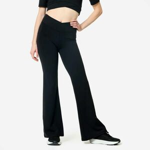 Colanți extensibili fitness Negru Damă imagine