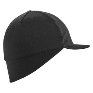Șapcă ciclism lână merinos Negru Adulți imagine