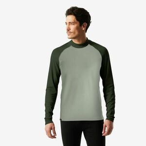 Bluză termică călduroasă și respirantă schi BL 500 Verde închis și deschis B imagine