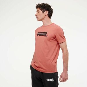 Tricou bumbac Puma Roșu Bărbați imagine