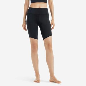 Pantalon scurt Yoga dinamică Negru Damă imagine
