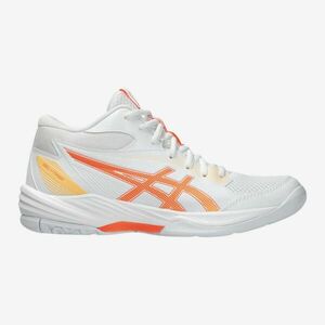 Încălțăminte de volei ASICS Gel-Task Mid MT4 Alb-Portocaliu Adulți imagine