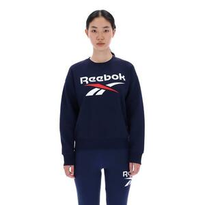 Hanorac fleece Reebok Bleumarin Damă imagine