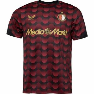 CASTORE FEYENOORD HOME PRE MATCH SS TEE Tricou de fotbal pentru bărbați, vișiniu, mărime imagine