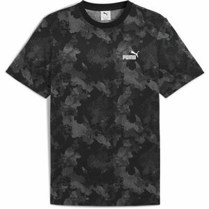 Puma ESSENTIALS + CAMO AOP TEE Tricou pentru bărbați, negru, mărime imagine