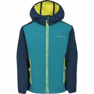 ALPINE PRO MORETO Jachetă softshell pentru copii, albastru, mărime 128-134 imagine