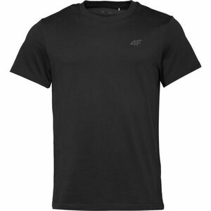 4F TSHIRT Tricou de bărbați, negru, mărime imagine